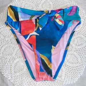 NWT Sunshine 79 High Waisted Bikini Bottom Size 2
